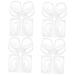 NOLITOY 8 Pairs Silicone Mat Foot Cushion for Heels Metatarsal Pads Shoe Feet Pads for Heels Arch Support Insoles for Women Heel Pads High Heel Women's Arch of Foot