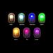 Glowing NFC Nail Stickers 7 Colors Self Adhesive Fashionable NFC Lighting Nail Stickers Smart LED Light Source NFC Nail Art Tips for Girls for Mobile Phone - Buy Online on GoSupps.com