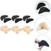 NOLITOY 6 Pairs Sponge Toe Plug Inserts for Men & Women | Forefoot Pads High Heel Fillers & Casual Shoe Tips - Perfect Fit for Oversized Shoes - Buy Online on GoSupps.com