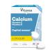Vitavea - Calcium Croquer - avec Vitamine C et Vitamine D - Compl ment Alimentaire Capital Osseux et M tabolisme nerg tique - Saveur Citron - Sans sucres - 24 Comprim s - Cure de 24 jours 24 unit (Lot de 1)