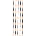 Hemoton 300 Pcs Double Ended Eyeshadow Brush Eyeshadow Stick Cosmetic Applicator Sponge Brush Dual-side Cosmetic Tool Eyeshadow Makeup Tool Double-sides Eye Brush Makeup Brush