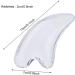 Buy Verdant Touch Gua Sha Plate - Natural Resin Detox Massage Tool for Thin Face | 180mm Black - Buy Online on GoSupps.com