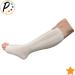 Open Toe 15-20 mmHg Compression Socks with YKK Zipper - White | International Shipping Available - Buy Online on GoSupps.com