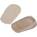 Heel Liner GEL Shoe Lift - Shock Absorption Protectors for Men | Breathable Plantar Fasciitis Relief (Flannel Apricot Large - Buy Online on GoSupps.com