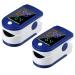 Finger Pulse Oximeter with LED Display - Family Medical Health -Finger Blood Heart Oxygen Saturation Meter Spo2 Monitor