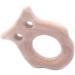 Wendysun 3pcs Cartoon Wood Teether Set - Natural Owl Shape Baby Teething Toy - Buy Online on GoSupps.com