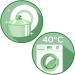 Spontex Recycled Fibers Cleaning Sponge - Sustainable 100% Recycled Fleece for Pots & Pans - 3 Pack - Buy Online on GoSupps.com