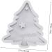 PRETYZOOM Christmas Baking Tool Fondant Cake Mold Non-Stick Mold Homemade Chocolate Biscuit Mold Silicone Molds Fudge Pancake Mold Pudding Gummy Fondant Mold Tree Mold Soap Cookies - Buy Online on GoSupps.com