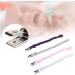 DERCLIVE 4-Pack DIY Baby Pacifier Clips Stainless Steel Duckbill Anti-Lost Clips | 24 cm 2 Styles Available - Buy Online on GoSupps.com