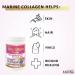 Marine Collagen Powder with Hyaluronic Acid Vitamin C and Silica 305g | Hydrolyzed Collagen Peptides | Type I Marine Collagen Powder for Women & Men | Maintain Healthy Skin Hair and Nail | Herba - Made in Canada - Buy Online on GoSupps.com
