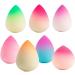 Makeup Sponge Gradient Color Egg Foundation Sponge Water Drop Shape Smooth Applying Cosmetic Puff Powder Wet/Dry Dual Use (Color : Type-3) - Buy Online on GoSupps.com