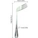 Old Man Elbow Spoon - -Feeding Spoon Fork Curved | Convenient and Safe Elder Feeding Nursing Utensil for Seniors and Elderly Huaisheng Left Hand - Fork - Buy Online on GoSupps.com