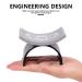 Ownsig U Shape Silicone Nail Arm Rest Pad - Rose Red | Manicure Hand Pillow for Nail Art | Tool Equipment and Accessories - Buy Online on GoSupps.com