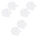Angoily 40 couple 40 pieces sunglasses sunglasses holder slide -resistant glasses holder Silicone holder glasses brick bracket slipproof glasses leg holder white mx3pcs whitex3stk