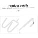 OATIPHO Door Hanger Hook 4pcs Towel Hangers Storage Hangers Metal Twin Hooks Punch- Hook Door Frame No Punching 19X9X5CM White - Buy Online on GoSupps.com
