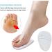 2 Pairs Metatarsal Pads for High Heels | Forefoot Cushions for All-Day Pain Relief - Transparent - Buy Online on GoSupps.com