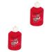 Nolitoy 2 sentences Christmas heat bottle Warmer knitting cover Christmas festival gifts Christmas gifts Small hot water bottle Sweet heat bottle Suite rubber child neck and shoulders 32x20cmx2pcs