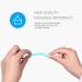 Anti-Slip Mask Ear Hooks | 4 Pairs Silicone Clips for Comfortable Facial Masks | Durable & Secure Ear Straps - Buy Online on GoSupps.com