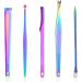 PSGS 1 Set Manicure Nail Kits Stainless Steel Clippers Cutter Pliers Sanding File Acne Needle Toenail Grooming Sets (Color : 15pcs Pink) - Buy Online on GoSupps.com