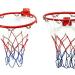 32cm Metal Rim Basketball Hoop Net with Screws Indoor Wall Mount - Buy Online on GoSupps.com