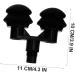 Buifulsic 9 TLG Massage Head Set - Percussion Massager Heads for Athletes Pain Relief & Fitness Accessories - Buy Online on GoSupps.com