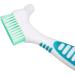 Denture Brush with Multi-Layered Soft Bristles - Effective Plaque & Bacteria Removal - Prevent Dental Calculus - Safe & Nontoxic Dental Cleaner - Buy Online on GoSupps.com