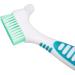 Effective Denture Brush for Plaque Removal | Safe Toothbrush for Cleaning False Teeth - International Shipping - Buy Online on GoSupps.com