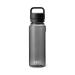 YETI Yonder 1L/34 oz Water Bottle with Yonder Chug Cap, Charcoal 1L/34oz Charcoal