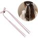 Limtula Check Ribbon Bowknot Ballet Style Hair Claw Clip for Girl Hair Clamps Clip Hair Style Tool French Jaw Clip Headwear Purple - Buy Online on GoSupps.com