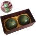 Shop Jade Massage Balls - 2pcs Hand Massager for Stress Relief & Health | Baoding Exercise Roller - Buy Online on GoSupps.com