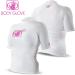 Body Glove Women's Rashguard - Basic Fitted Short Sleeve - White (Small) - Buy Online on GoSupps.com