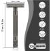 Meiyan Durable Stainless Steel Safety Razors - Replaceable & Reusable Double-Sided Blades for Smooth Shaving | International Shipping Available - Buy Online on GoSupps.com