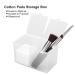Cimenn 2 Grids Cotton Pads Container | Nail Polish & Glitter Powder Organizer Storage Box - Shop Internationally - Buy Online on GoSupps.com
