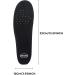 Heavy Duty Orthotics Insoles for Big & Tall Men - Shock Absorbing Arch Support Inserts (Size 8-14) - Trim to Fit for Work Boots & Shoes - Buy Online on GoSupps.com