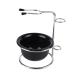 Ftory shaving brushes shaving set for men shaving brushes made of stainless steel razor holder and black shaving bowl for manual razors shaving brushes shaving shell