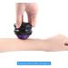 ZONGS Manual Back Roller Massager for Sore Muscle & Joint Pain Relief - Self Massage Therapy Tool for Full Body Relaxation - Blue - Buy Online on GoSupps.com