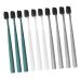 Hapinary 10st toothbrush Environmentally friendly toothbrush interdental cleaning interdental cleaning toothbrush with bristle adult toothbrush toothbrush disposable charcoal 1 piece (1 Pack) as shown