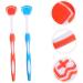 Magiclulu 2-Piece Dental Cleaning Brush Set - Scrub & Coat Tools for Adults - Effective Oral Care - Buy Online on GoSupps.com