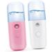 FOMIYES 2pcs Mini Humidifier Portable Humidifer Hot Usb Charging Steamer Sprayer Hydrating Instrument Charge 4*4cmx2pcs Pinkx2pcs - Buy Online on GoSupps.com
