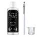 SUZO Slip Solution Polygel, Extension Nail Polygel Slip Solution, Anti-stick Nail Liquid Slip Solution for Poly Gel, Contains Brush + Crystal Cup for Nail Builder Gel Nail DIY - 45ml