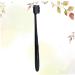Travel Toothbrush with Dental Bristles - Gatuida Oral Care Tool for Effective Tooth Cleaning (Black 1 Pack) - Buy Online on GoSupps.com