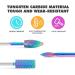 10 Pieces Nail Mill Bits Professional Remove Gel Cuticle Diamond Tungsten Carbide Nail Drill Tools Cuticle Remover Bits Cuticle Manicure Nail Polishing Tools Kit for Manicure Pedicure - Buy Online on GoSupps.com