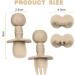 Vicloon Baby Fork and Spoon Set - Silicone Self Feeding Utensils for Toddlers, Easy Grip Cutlery Kit - Gray-Brown - 4Pcs - Buy Online on GoSupps.com