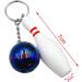 Buy Aweisile Mini Bowling Keychain - 8 Pieces Bowling Pins & Ball Key Trailer - Perfect Gift for Bowling Fans - Buy Online on GoSupps.com
