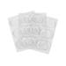 36 Pcs/6 Sheets Heel Grips Heel Inserts Clear Silicone High Heel Cushion Inserts Pad Heel Gel Stickers Adhesive Shoe Pads Inserts Foot Care Protector for Loose Shoes Heel Slipping Foot Pain Relief