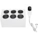 Essential Oil Heater & Lotion Bottle Warmer Fast Warming Adjustable 6 Compartments for 30-50 ml EU Connector - Buy Online on GoSupps.com