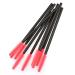 50PCS/PACK Disposable Silicone Eyelash Brush Mascara Wands Applicator Eyebrow Brush Eyelash Extension Supplies Makeup Tools(Tower Shape) spoolie brushes standard