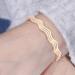YINOX Ladies Bracelet | Copper Braided Magnetic | Three-Coloured Adjustable Fashion Jewellery | 16 cm - 8 mm - Buy Online on GoSupps.com
