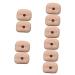 Beavorty 10 Pcs Eye Practice Skin Eyeshadow Eyebrows Skin Pad Eyebrow Makeup Board Semi-permanent Props 1 count (Pack of 1) As Shownx5pcs