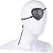 minkissy Gear Clock Prom Props Decor Blindfold Eye Patch Vintage Eye Mask medium Black - Buy Online on GoSupps.com